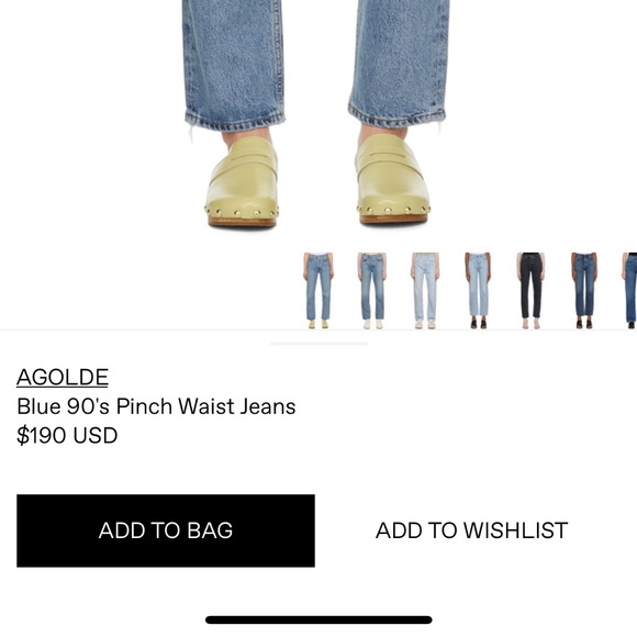 Agolde 90s Pinch Waist Jean - Picture 6 of 6